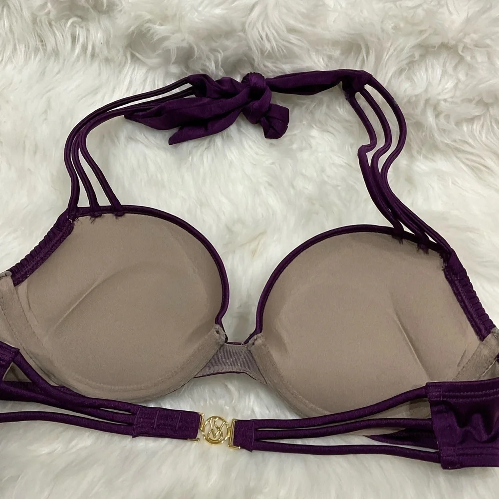 Victoria's Secret Purple Bombshell Swim Top